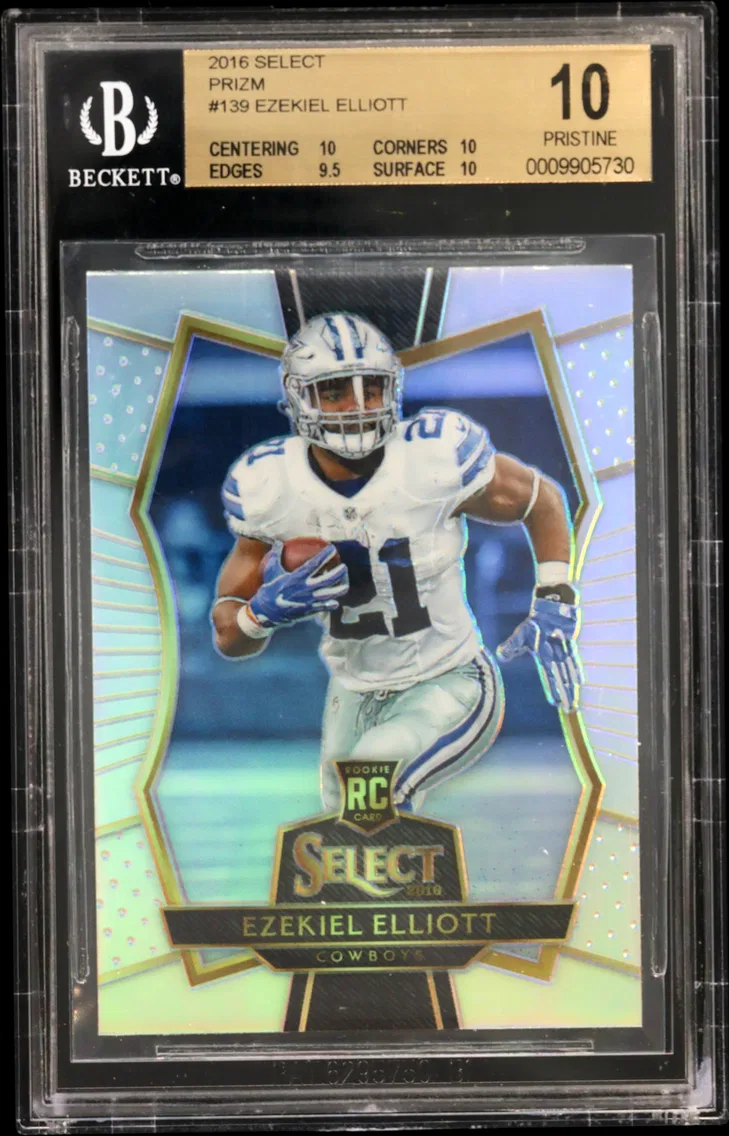 2016 #139 Ezekiel Elliott BGS 10 Select Prizm