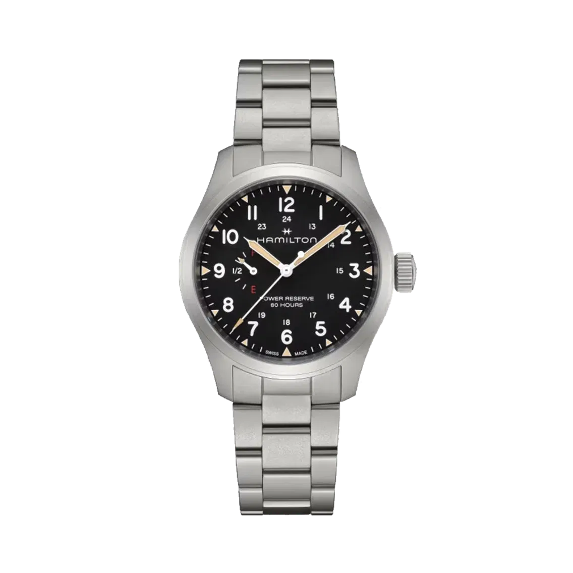 Hamilton Khaki Field Power Reserve (Black)