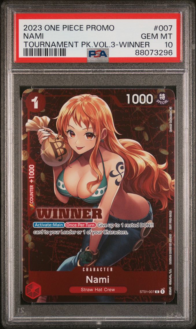 2023 #007 Nami PSA 10 One Piece