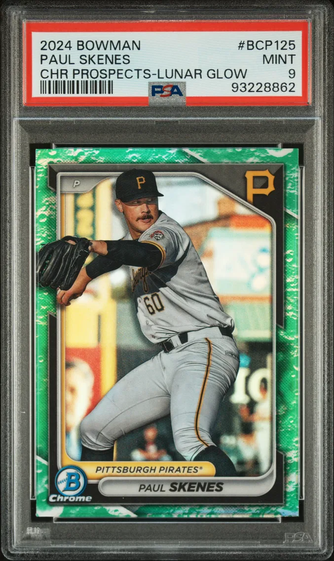 2024 #BCP125 Paul Skenes PSA 9 Bowman Chrome Prospects