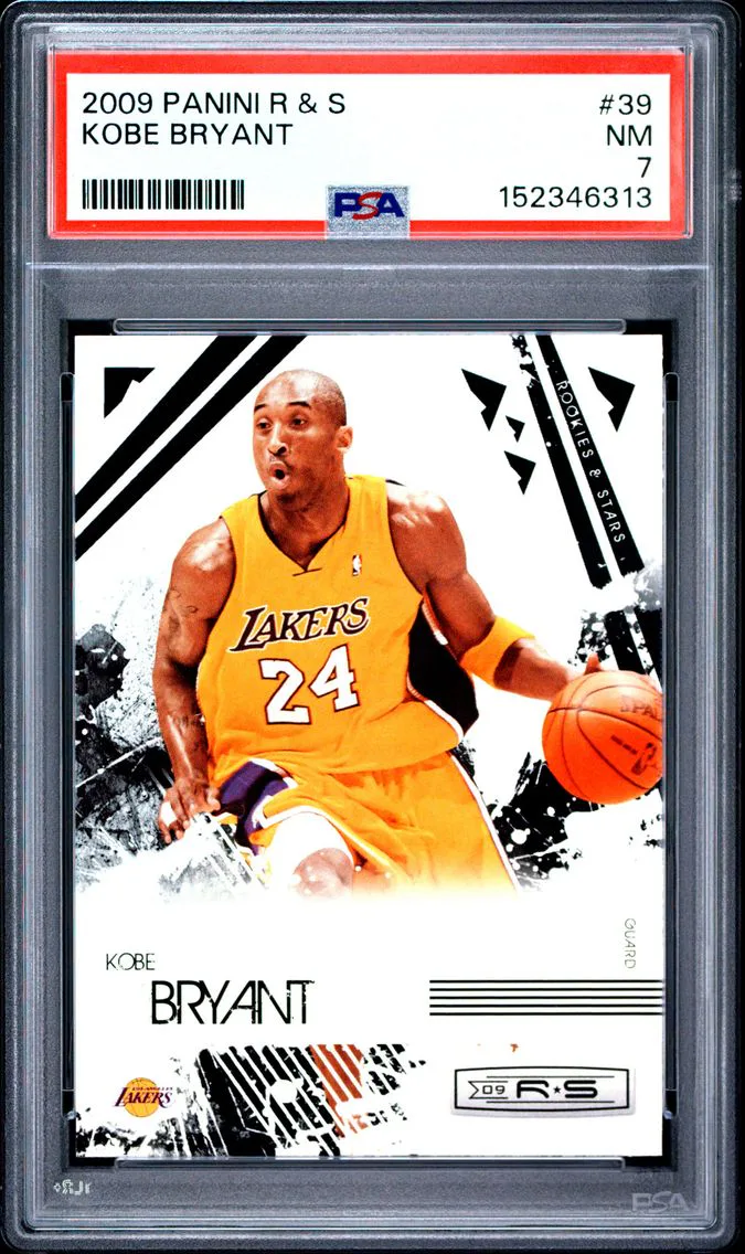 2009 #39 Kobe Bryant PSA 7 Panini Rookies & Stars