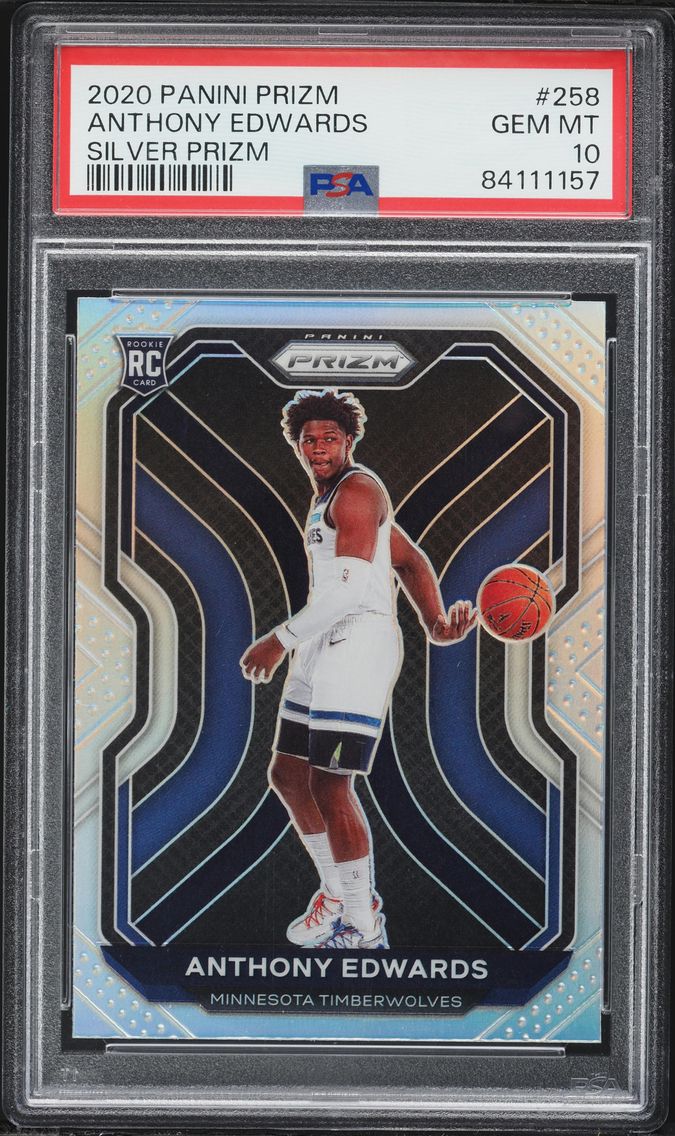 2020 #258 Anthony Edwards PSA 10