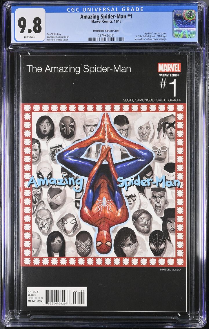 2015 Amazing Spider-Man #1 CGC 9