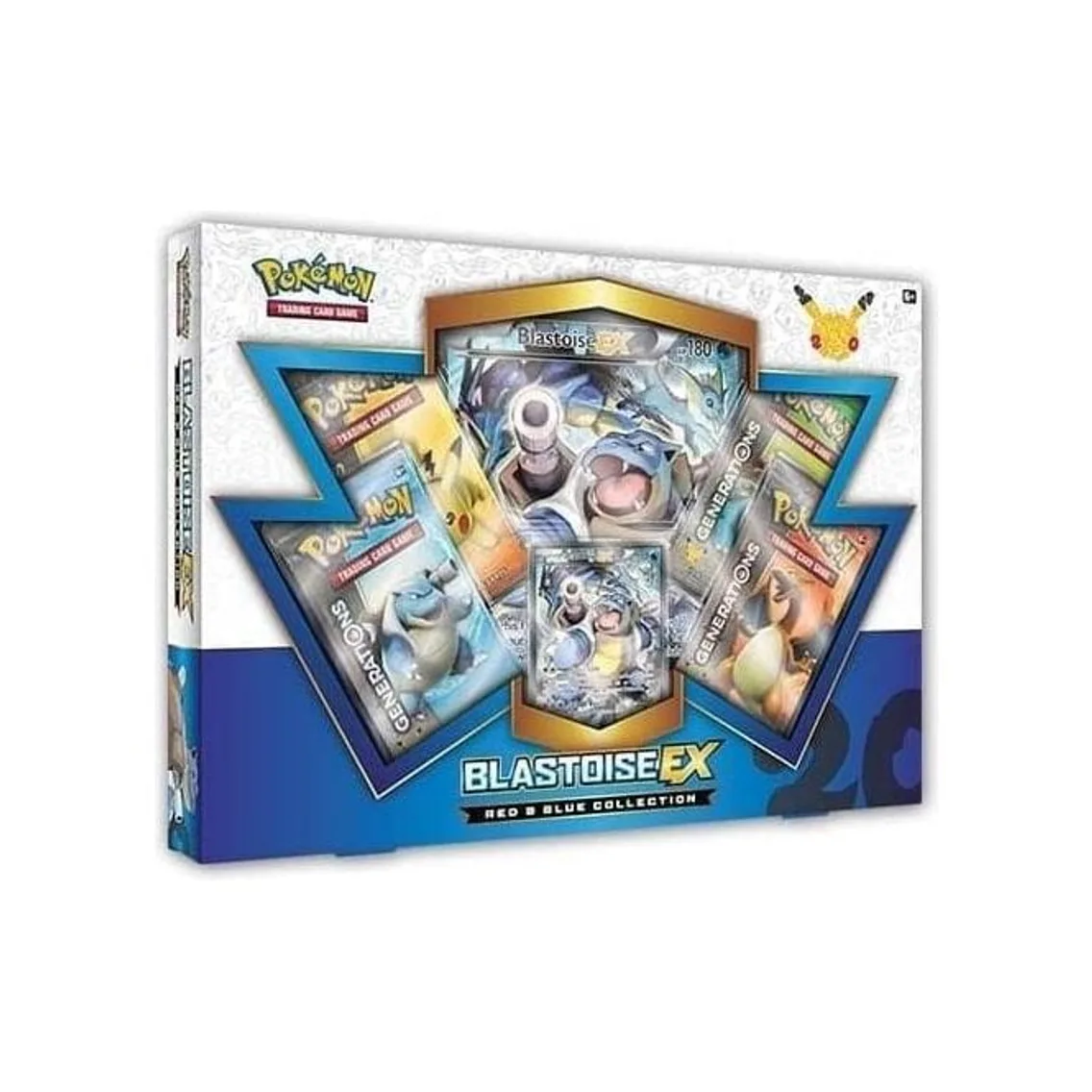 Blastoise Red and Blue Collection Box