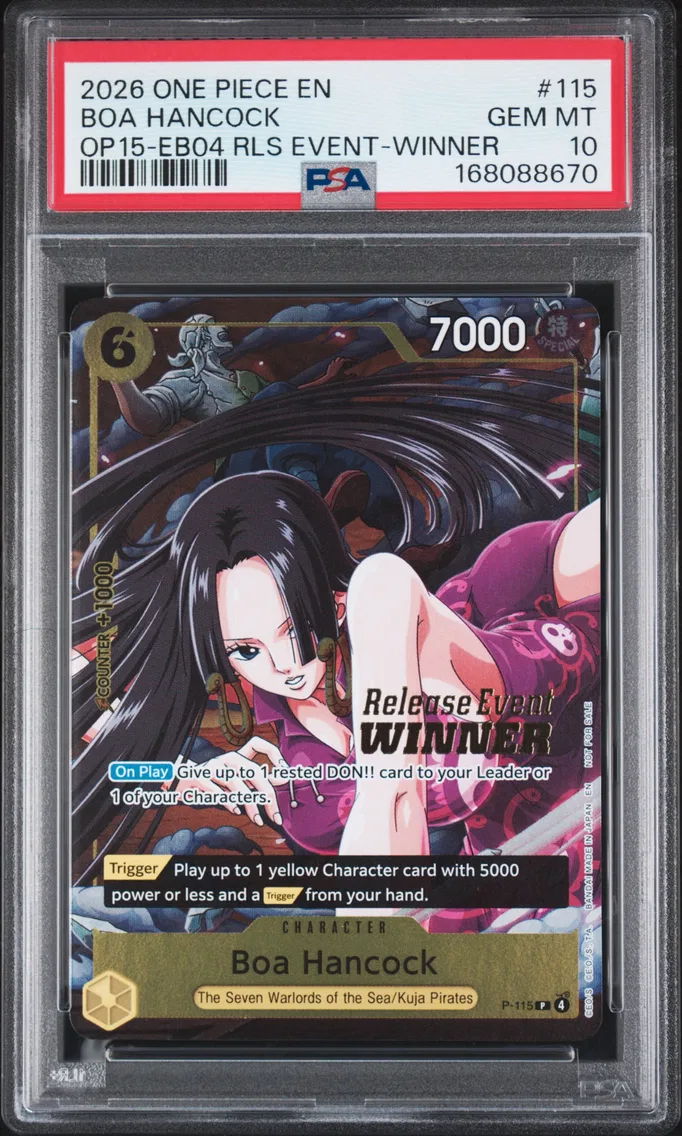 2026 #115 Boa Hancock PSA 10 One Piece Promos
