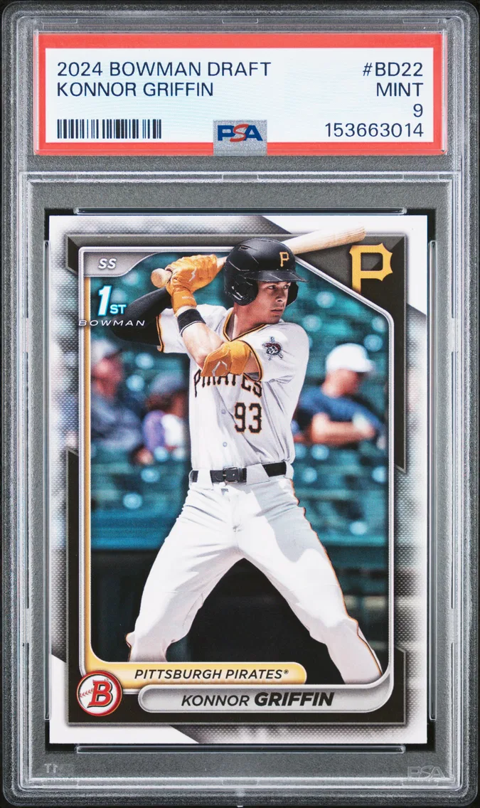 2024 #BD22 Konnor Griffin PSA 9 Bowman Draft