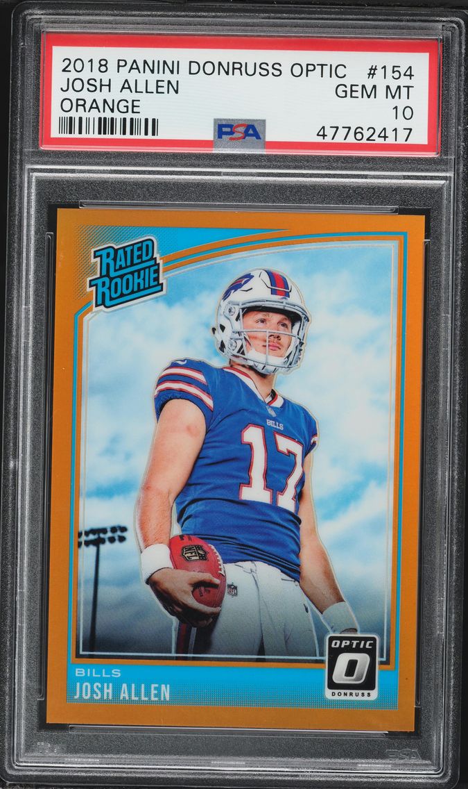 2018 #154 Josh Allen PSA 10 Pani