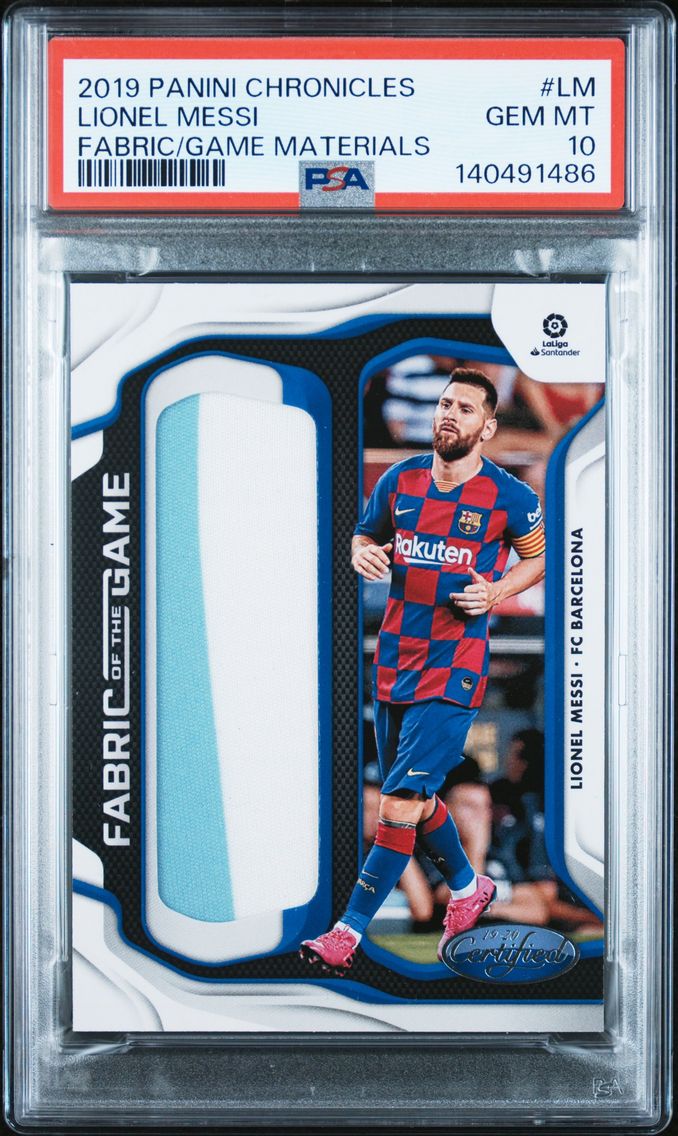 2019 #LM Lionel Messi PSA 10 Bas
