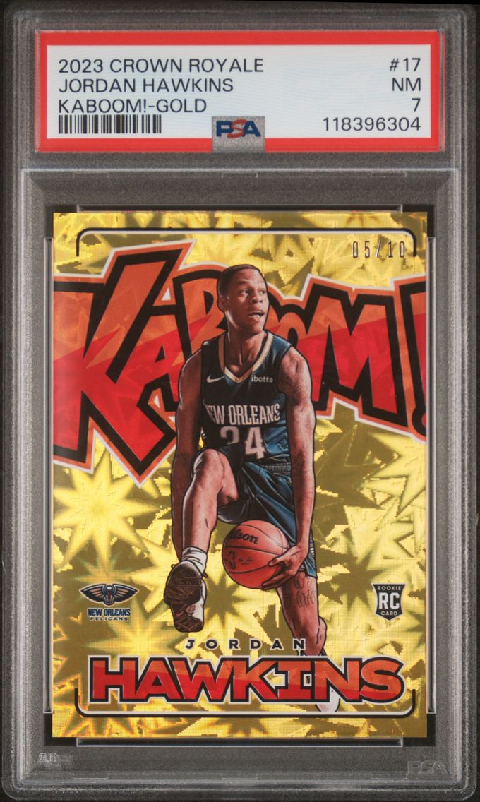 2023 #17 Jordan Hawkins PSA 7 Pa