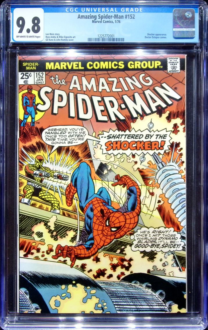 1976 Amazing Spider-Man #152 CGC