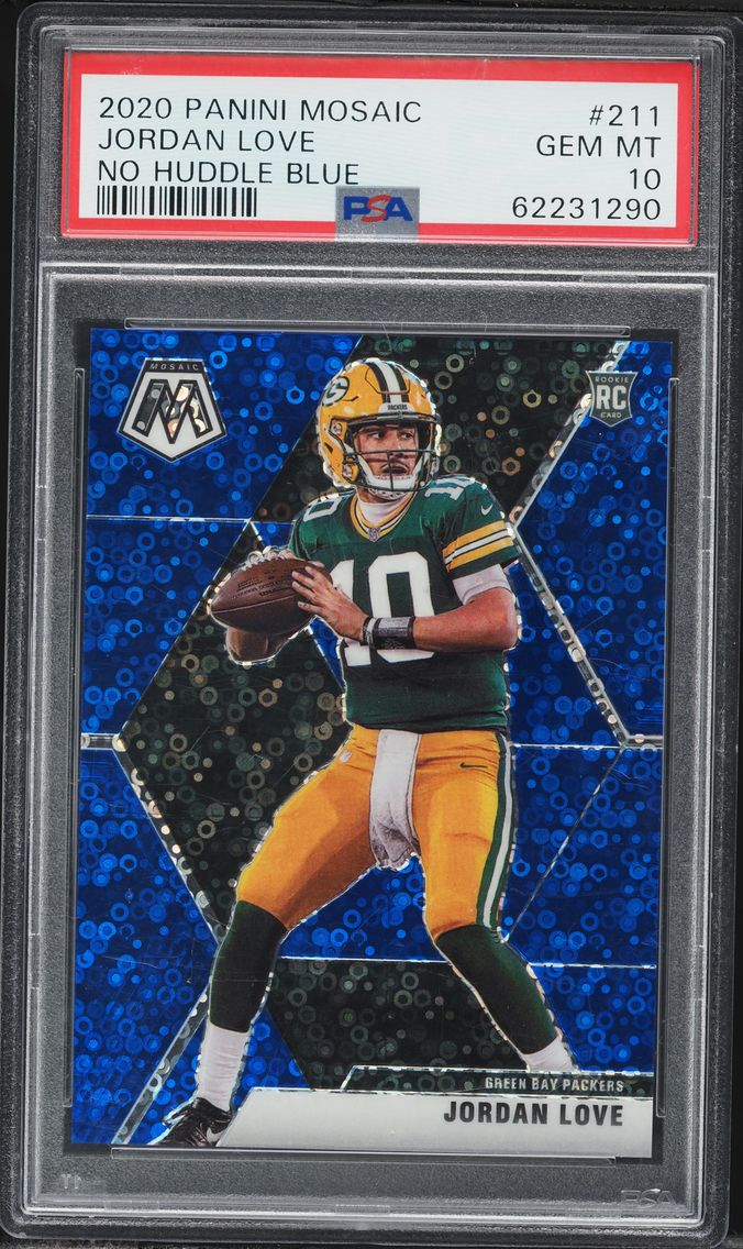 2020 #211 Jordan Love PSA 10 Pan