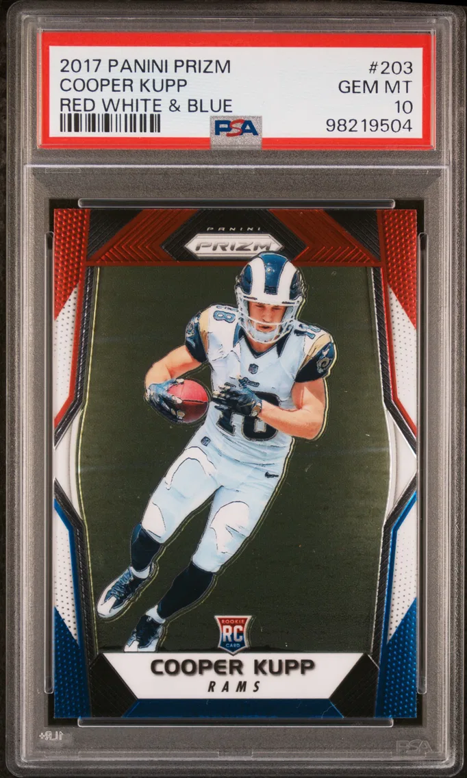 2017 #203 Cooper Kupp PSA 10 Panini Prizm
