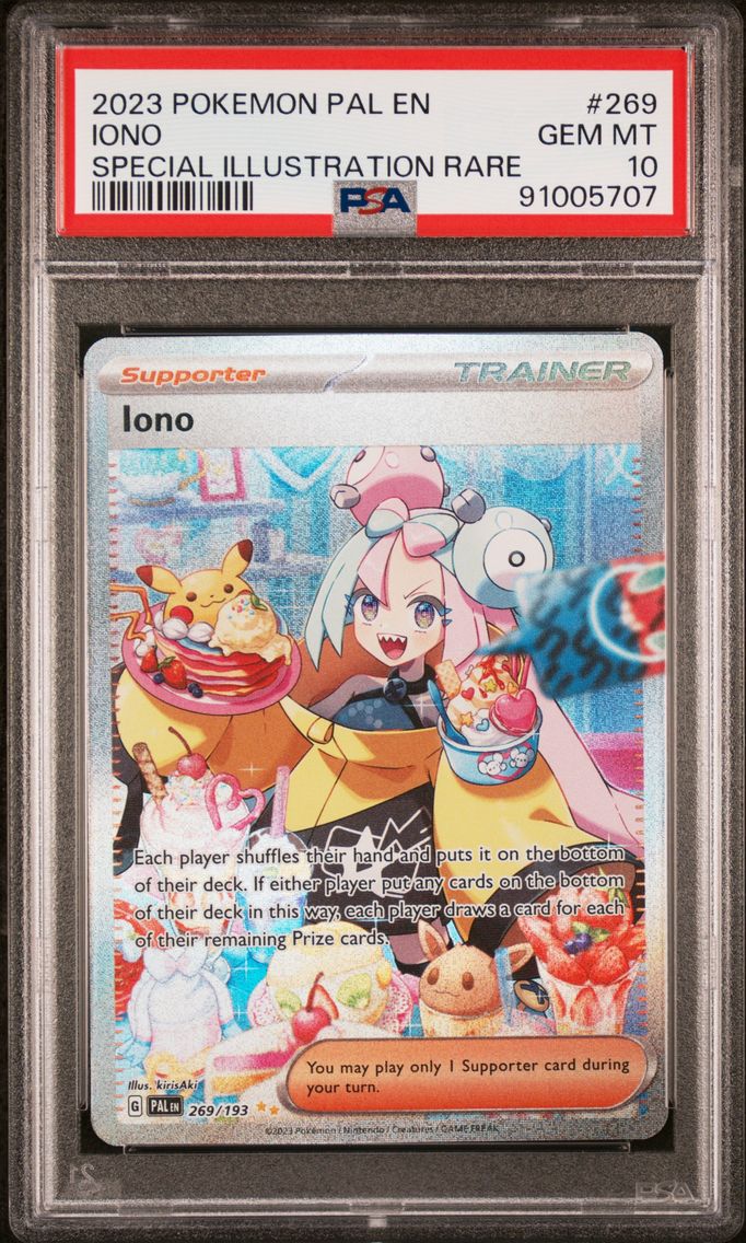 2023 #269 Iono PSA 10 Pal EN-Paldea Evolved