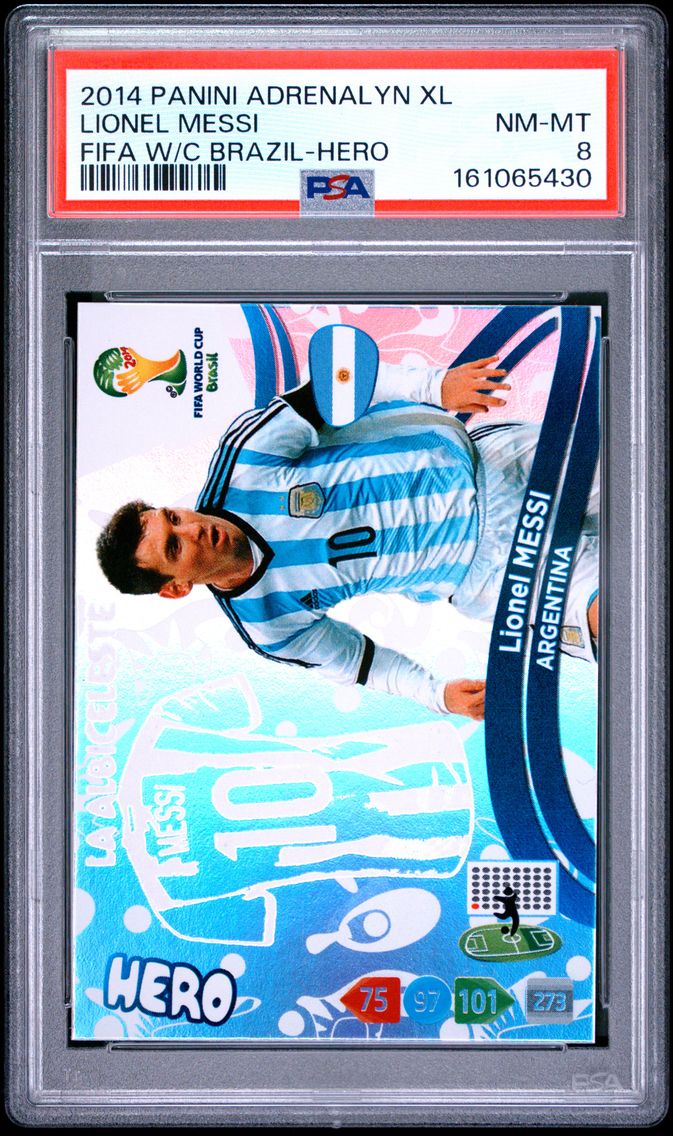 2014 #NA Lionel Messi PSA 8 Pani