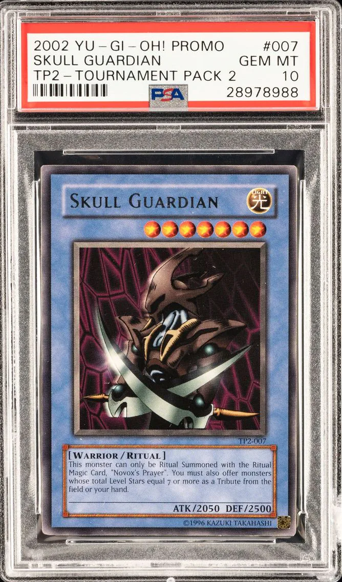 SKULL GUARDIAN TP2-007 TOURNAMENT PACK 2 2002 PSA 10