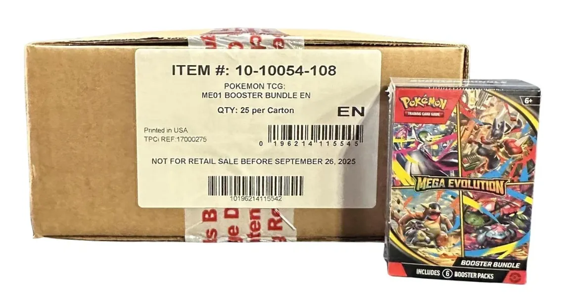 Pokemon TCG: ME01 Booster Bundle