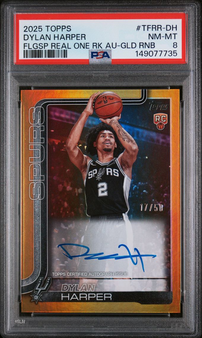 2025 #TFRR-DH Dylan Harper PSA 8