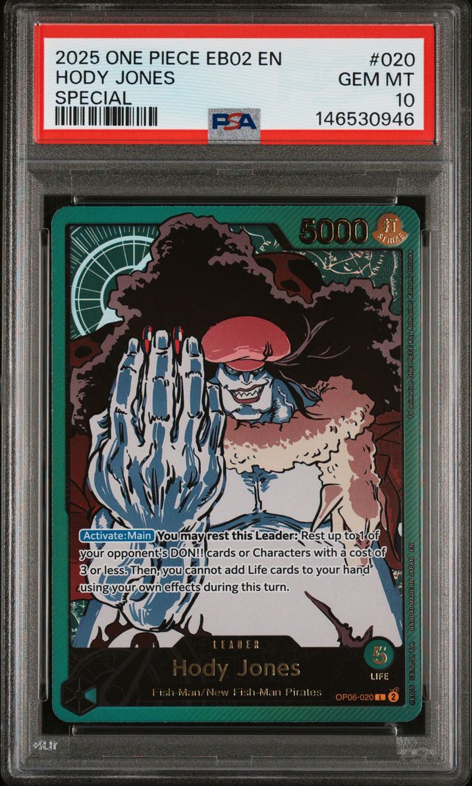 2025 #020 Hody Jones PSA 10 One 