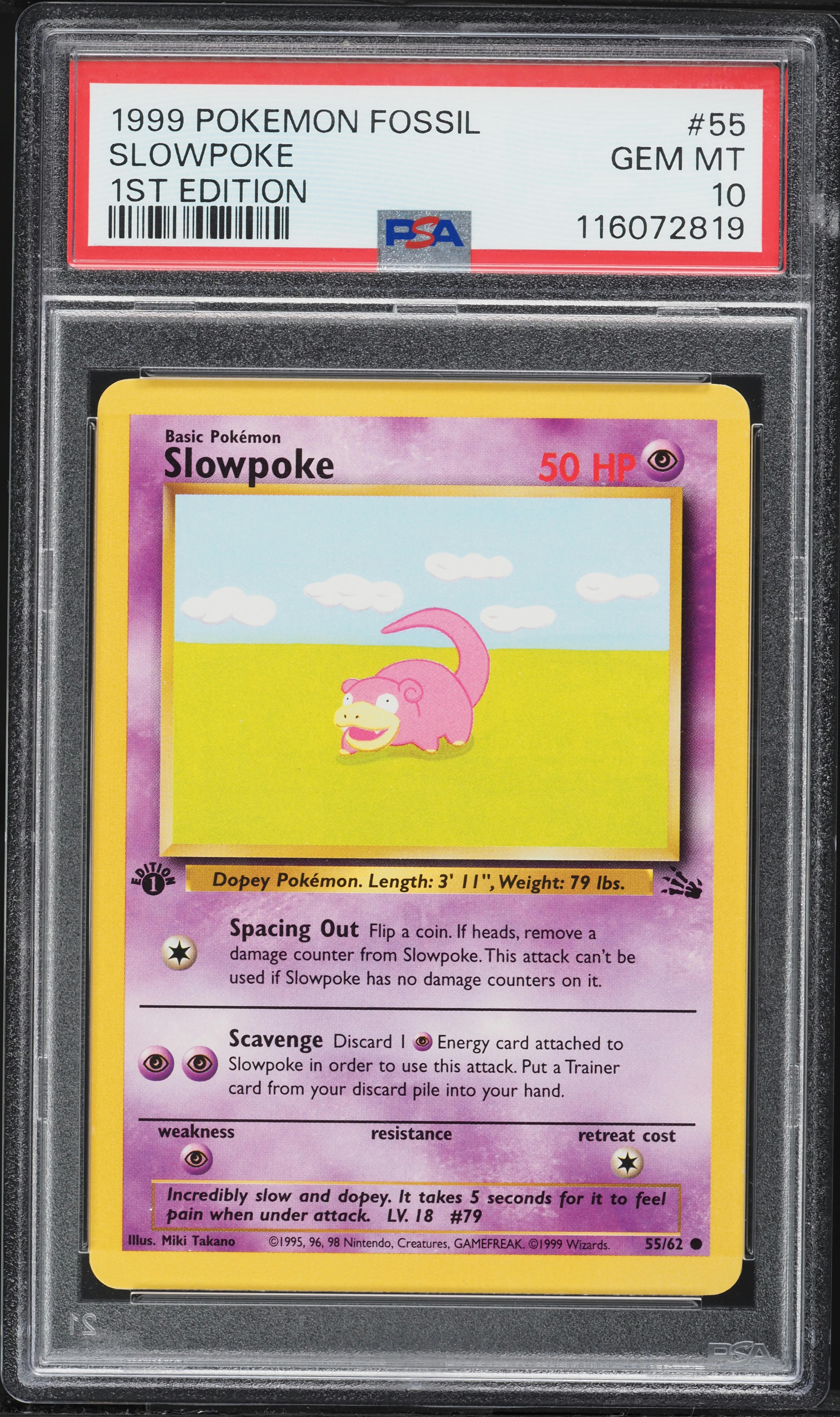 Slowpoke 1st Edition
