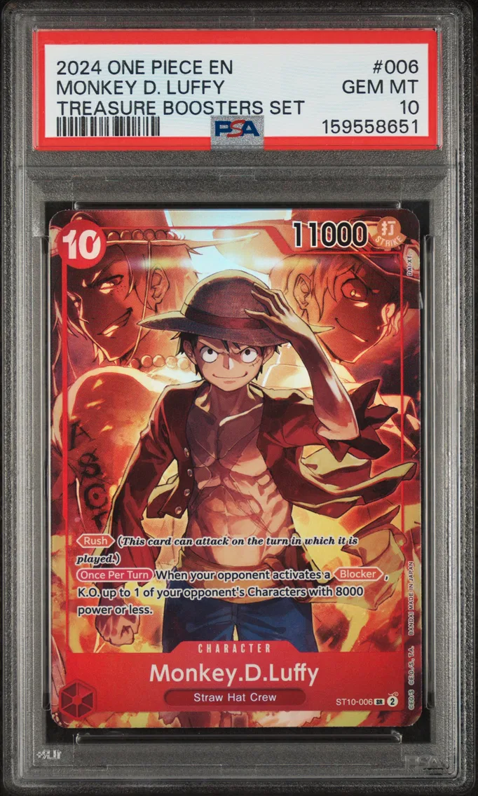 2024 #006 Monkey D. Luffy PSA 10 One Piece Promos