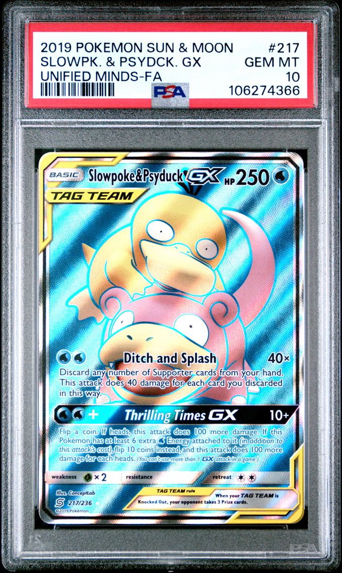 2019 #217 Full Art/Slowpoke & Ps