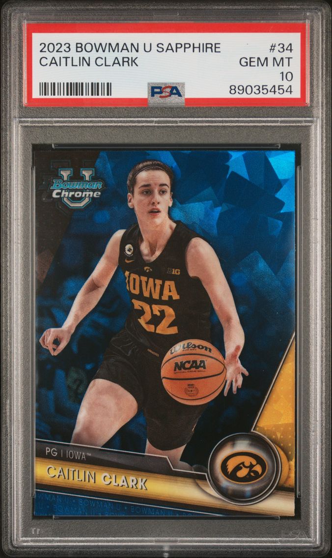 2023 #34 Caitlin Clark PSA 10 Bo