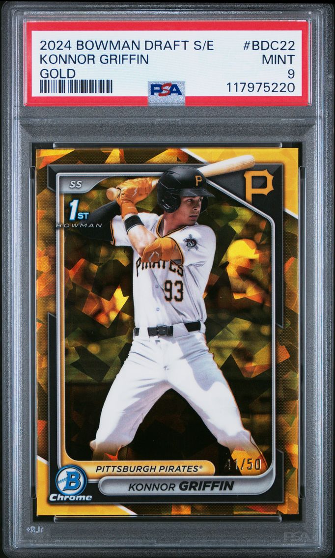 2024 #BDC22 Konnor Griffin PSA 9