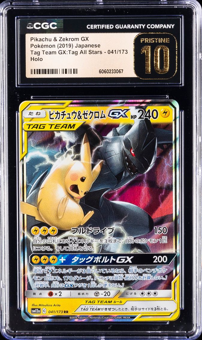 Pikachu & Zekrom GX - 041/173