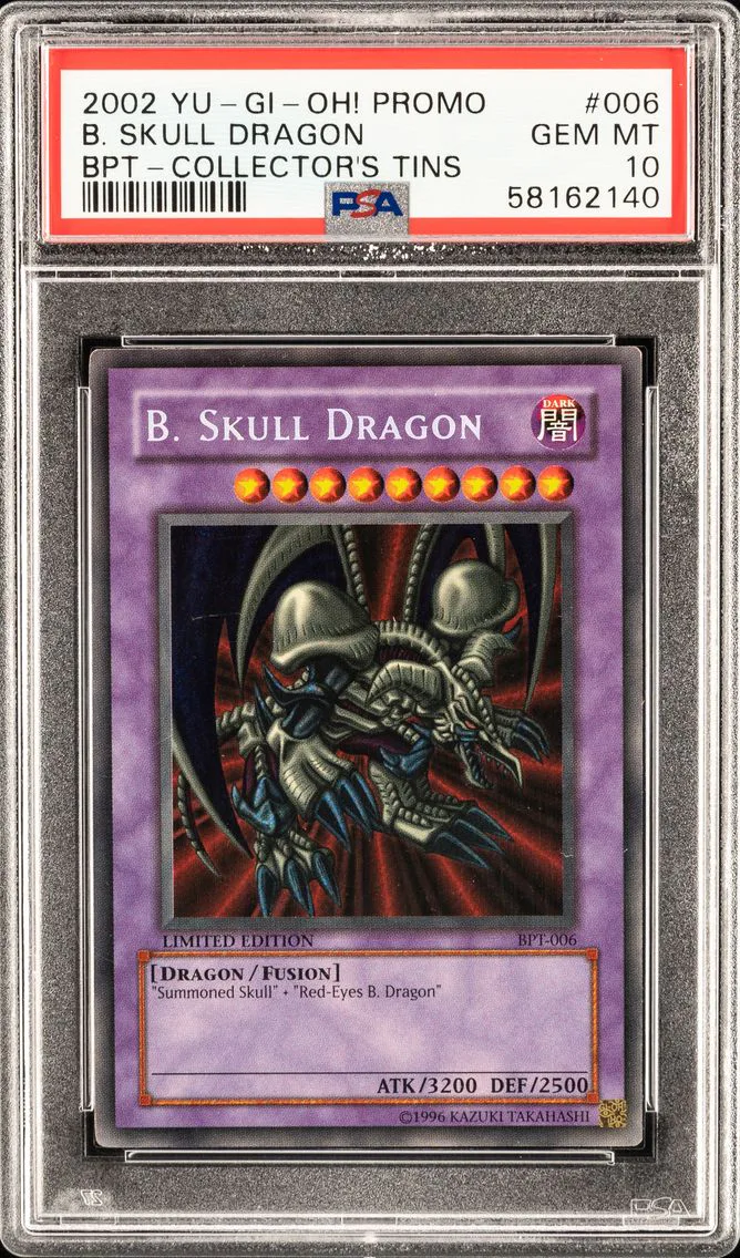 B. SKULL DRAGON BPT-006 BPT-COLLECTOR'S TINS 2002 PSA 10