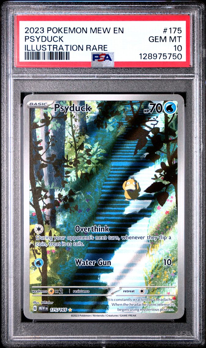 2023 #175 Psyduck PSA 10 Mew EN-