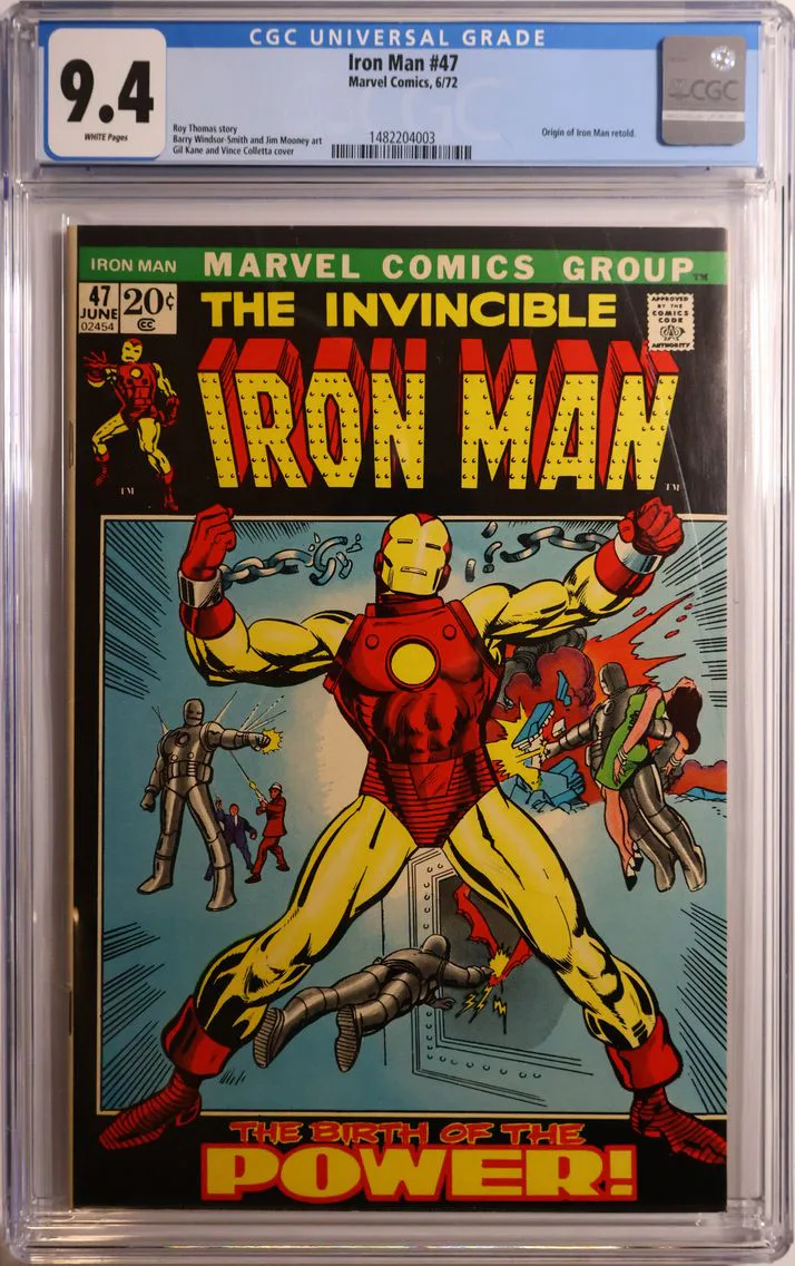 1972 #NA 1972 Iron Man #47 CGC 9.4 Marvel Comics CGC 9.4