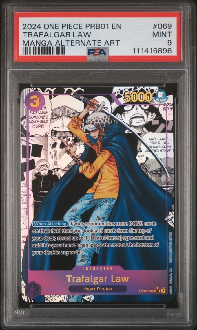 2024 #069 Trafalgar Law PSA 9 On