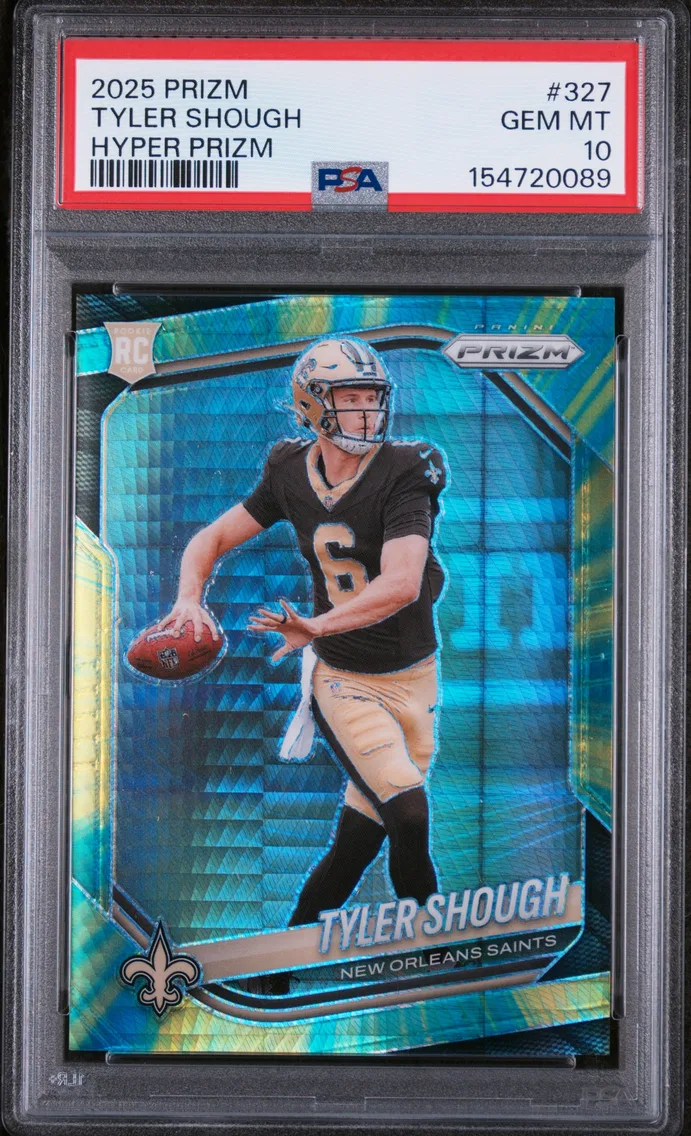 2025 #327 Tyler Shough PSA 10 Panini Prizm