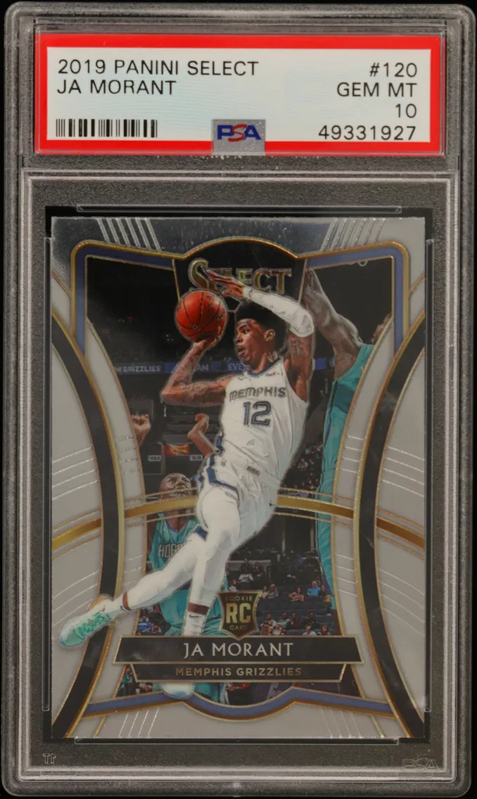2019 #120 Ja Morant PSA 10 Panini Select
