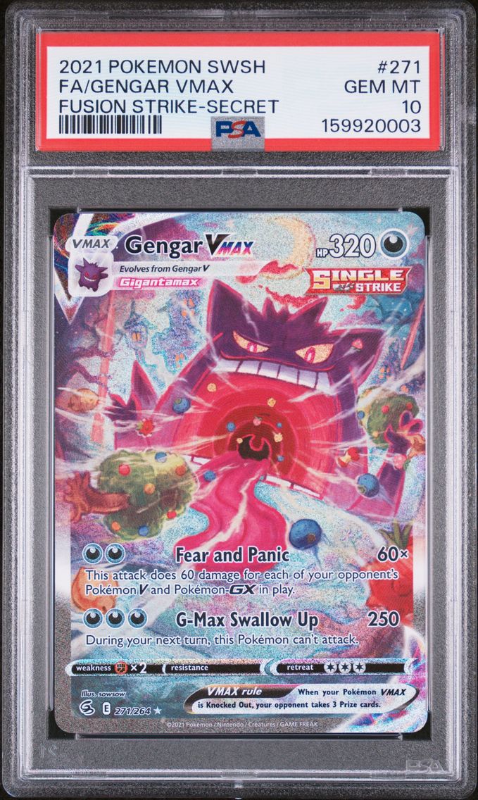 2021 #271 Full Art/Gengar Vmax P