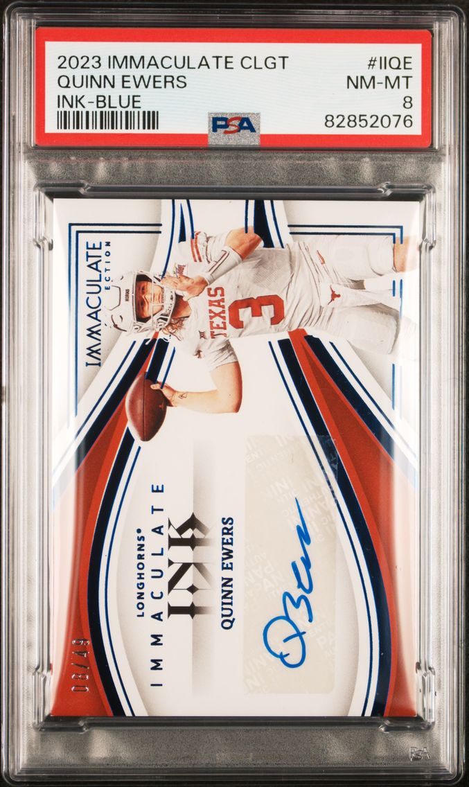 2023 #IIQE Quinn Ewers PSA 8 Pan