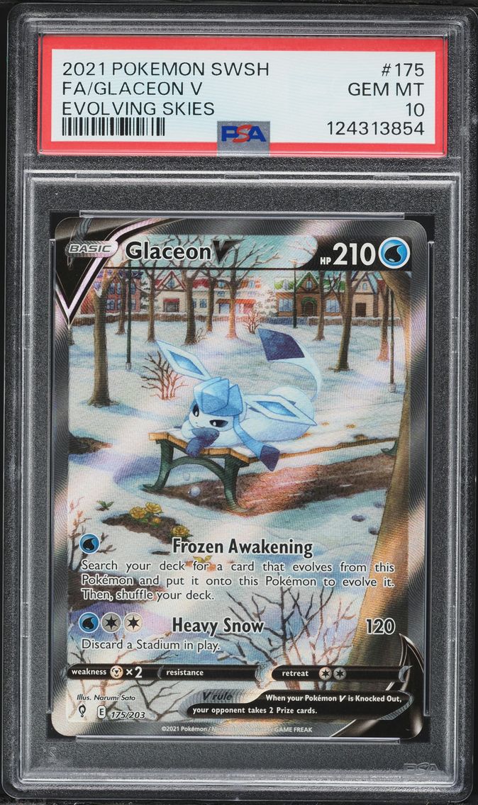 Glaceon V (Alternate Full Art)