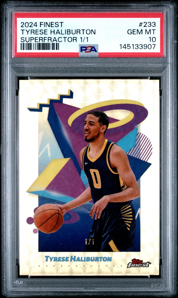 2024 #233 Tyrese Haliburton PSA 