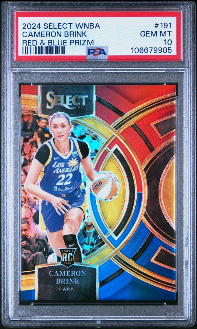 2024 #191 Cameron Brink PSA 10 Panini Select WNBA