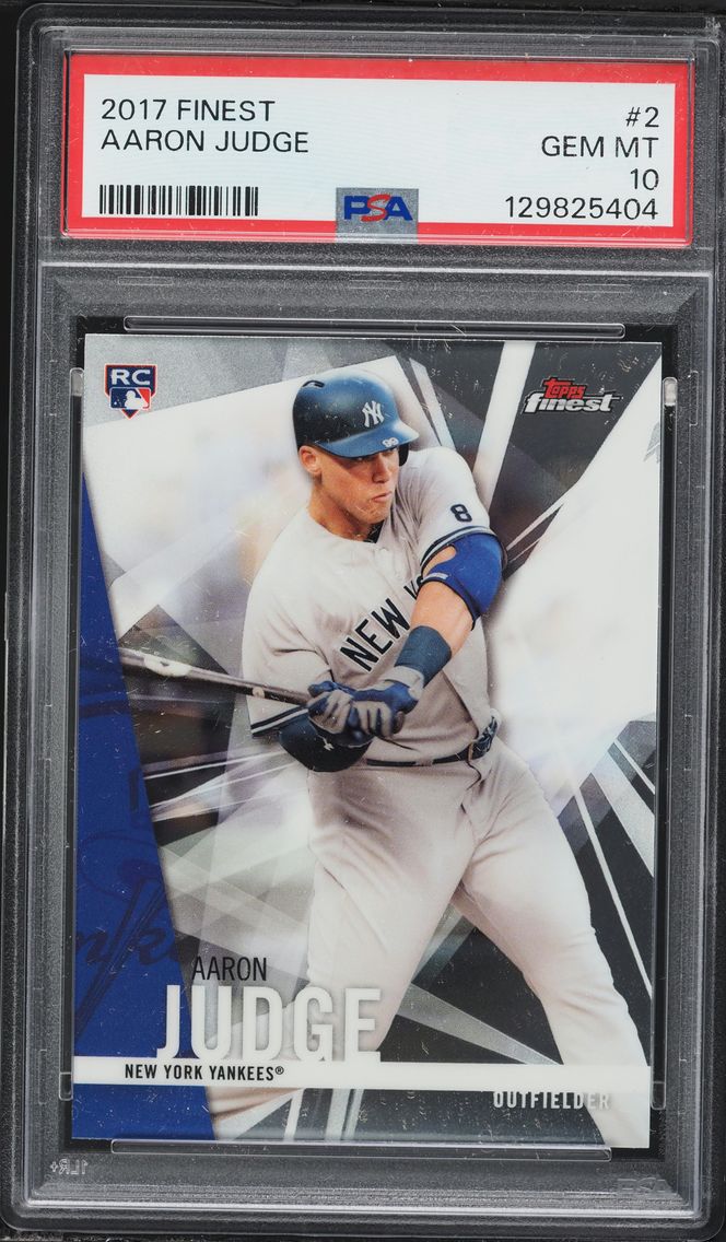 2017 #2 Aaron Judge PSA 10 Fines
