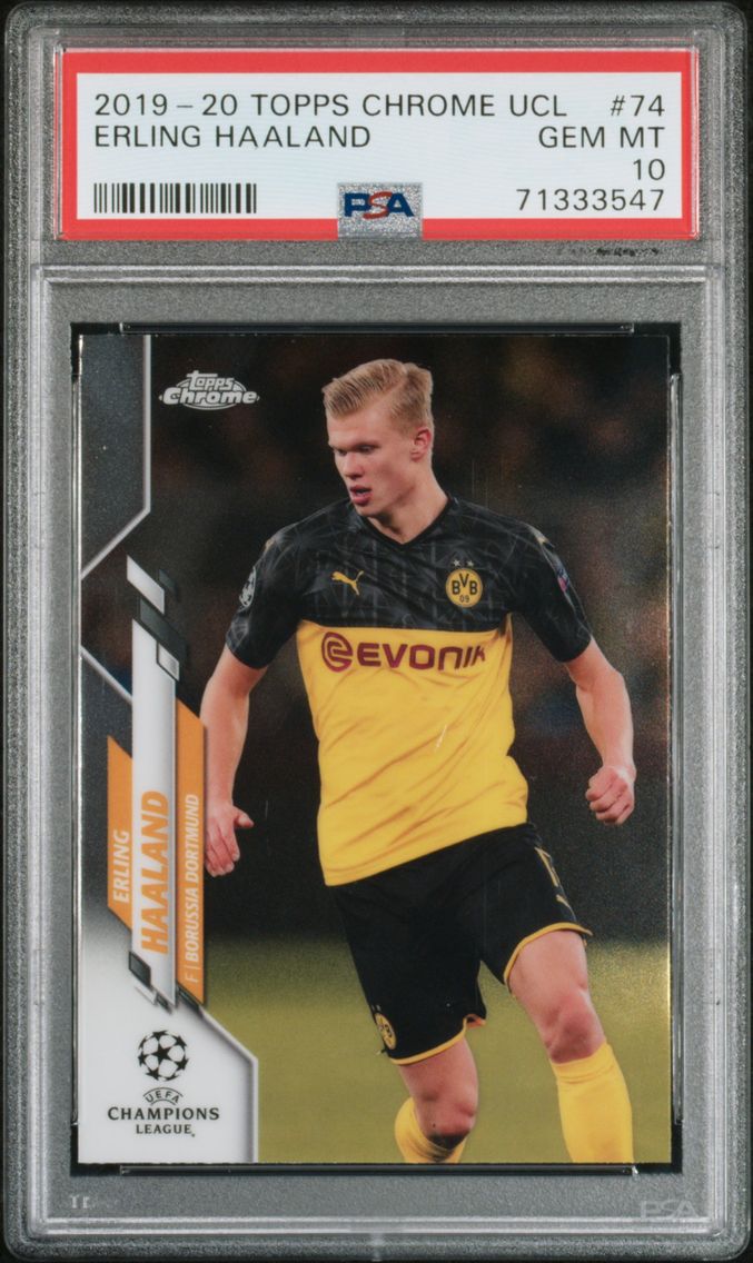 2019 #74 Erling Haaland PSA 10 T