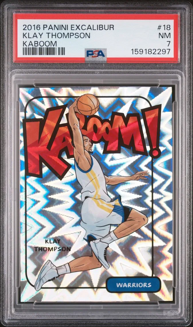 2016 #18 Klay Thompson PSA 7 Pan