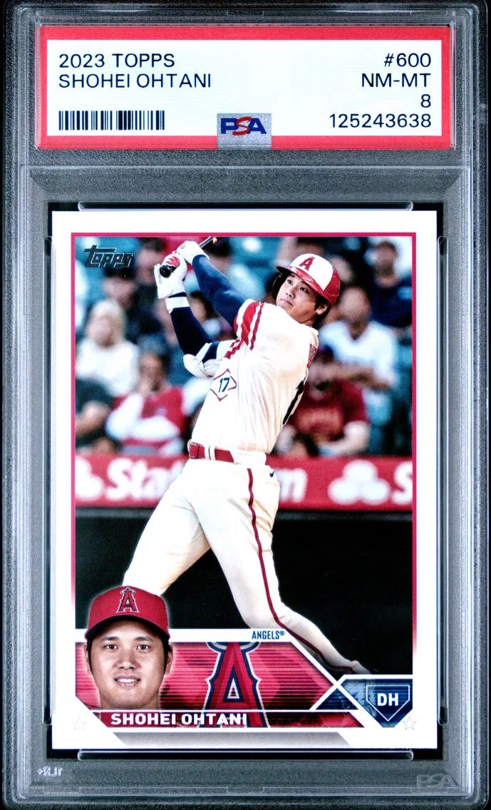 2023 #600 Shohei Ohtani PSA 8 Topps
