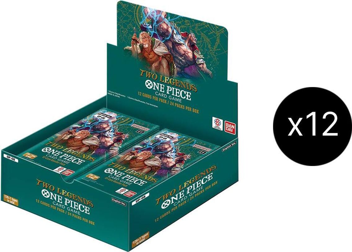 OP-08 Two Legends - Case (x12 bo