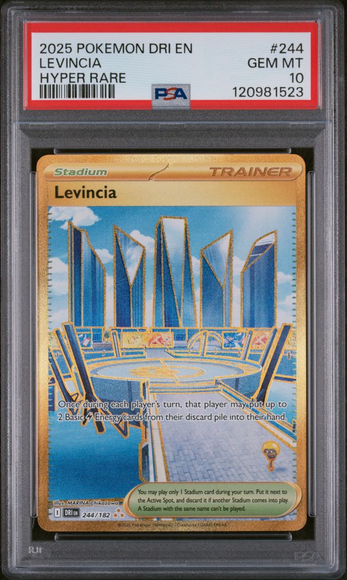 2025 #244 Levincia PSA 10 Dri EN