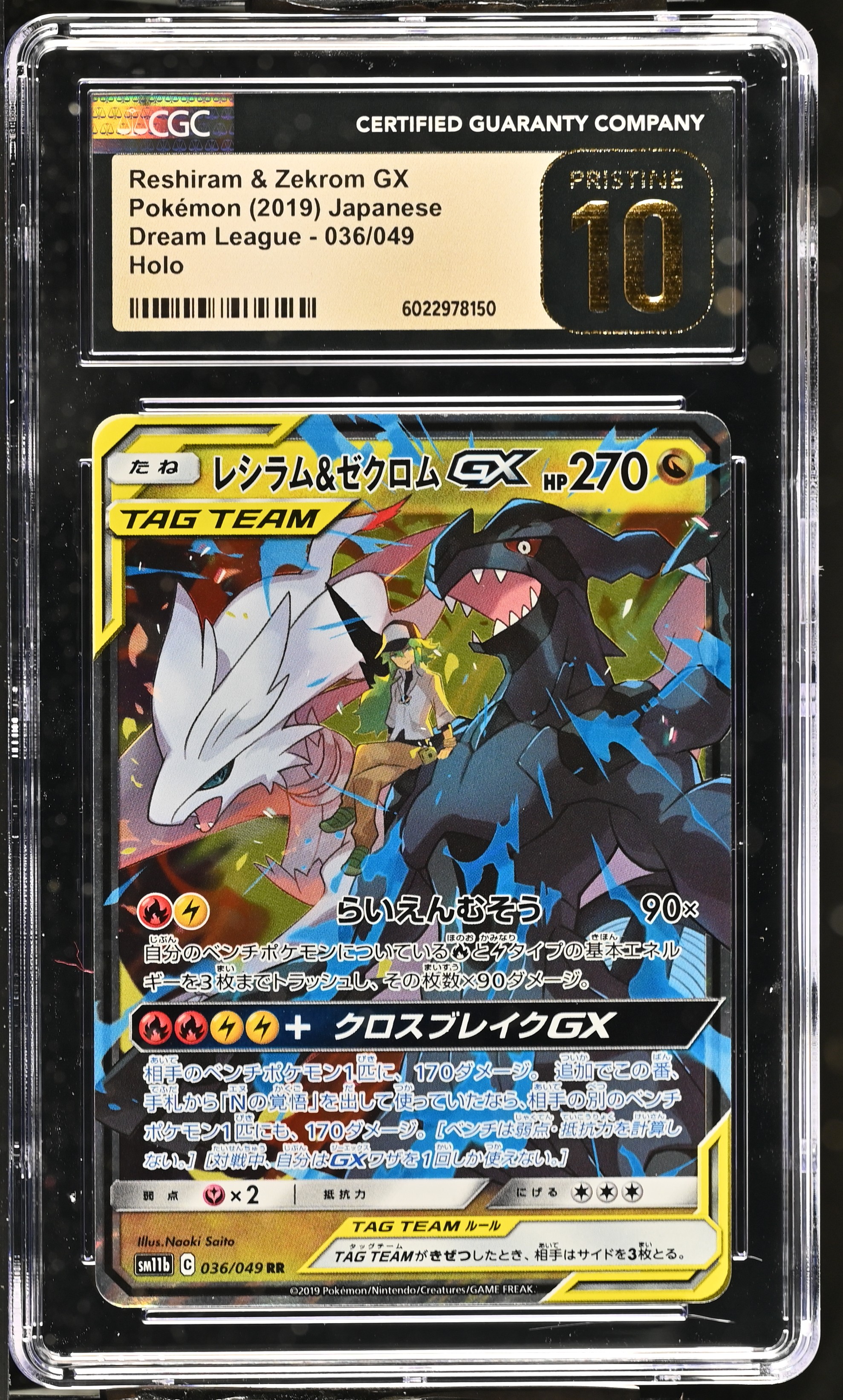 Reshiram &amp; Zekrom GX