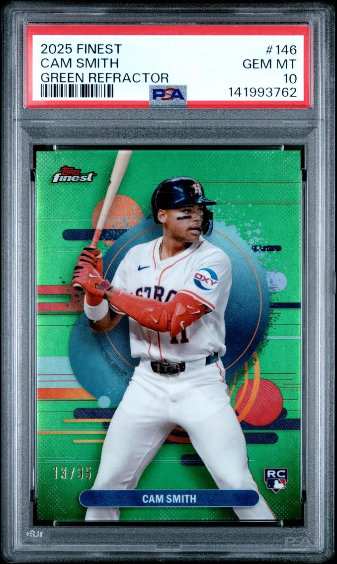 2025 #146 Cam Smith PSA 10 Topps Finest