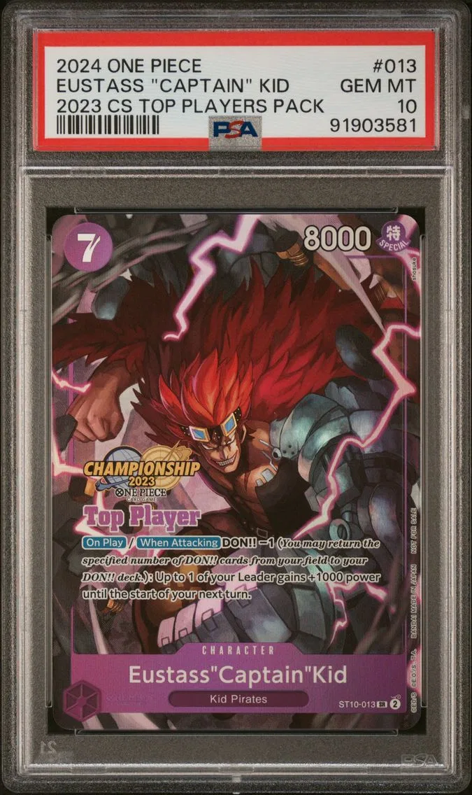 2024 #013 Eustass "Captain" Kid 