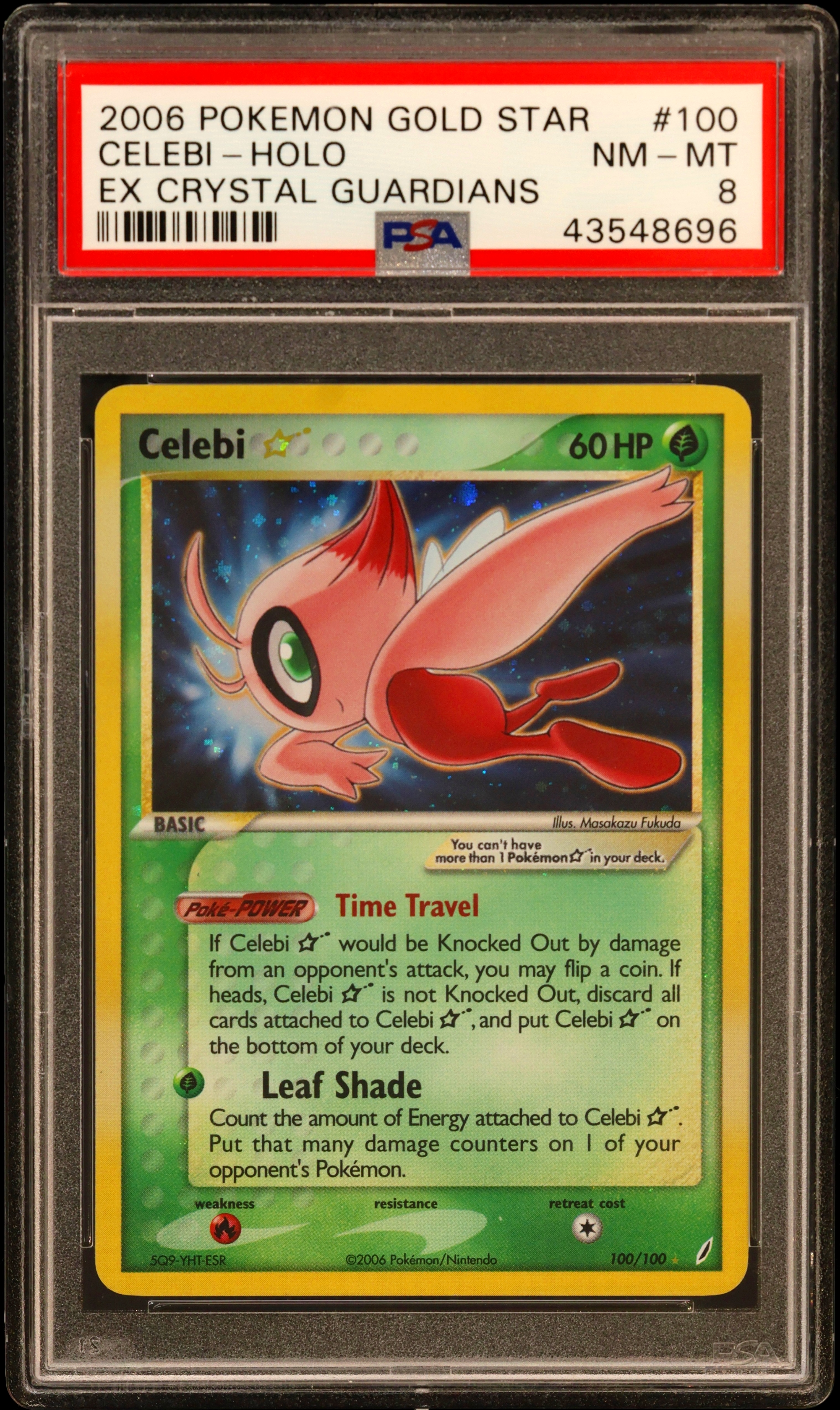 Celebi-Holo Gold Star