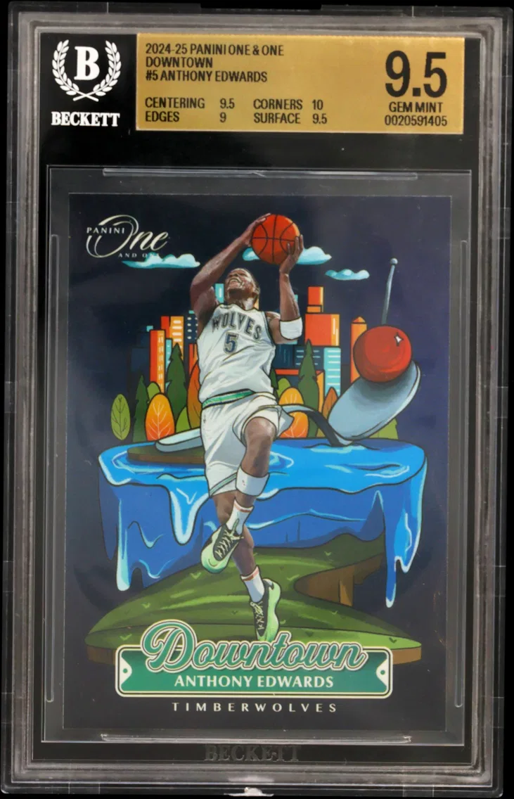 2024 #5 Anthony Edwards BGS 9.5 